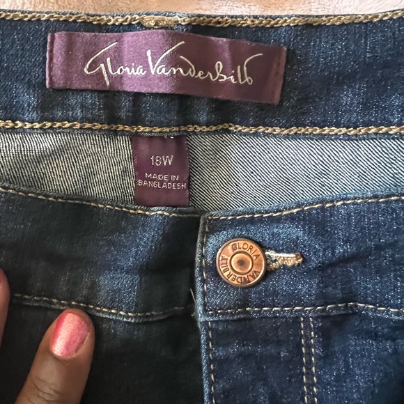 Dark Blue Denim Jeans - Picture 3 of 3